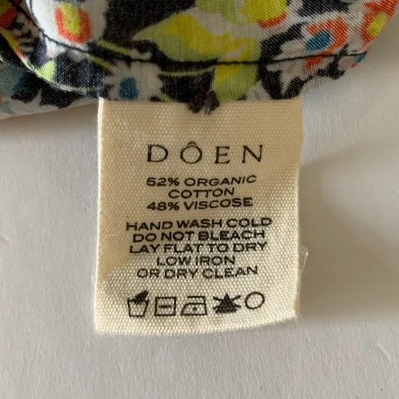 Doen Jill Top Blossom Breeze Size Small - Picture 7 of 13